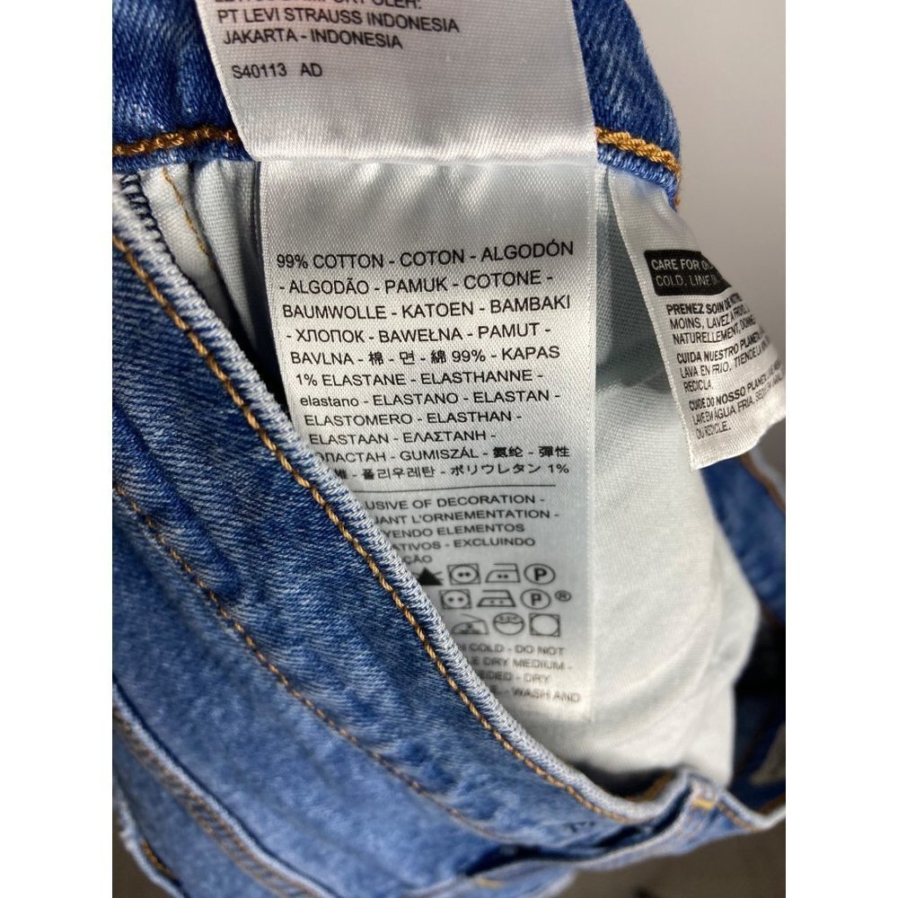 Levi’s Ribcage Denim High Rise Cut Off Shorts-sz 29 - Picture 11 of 11